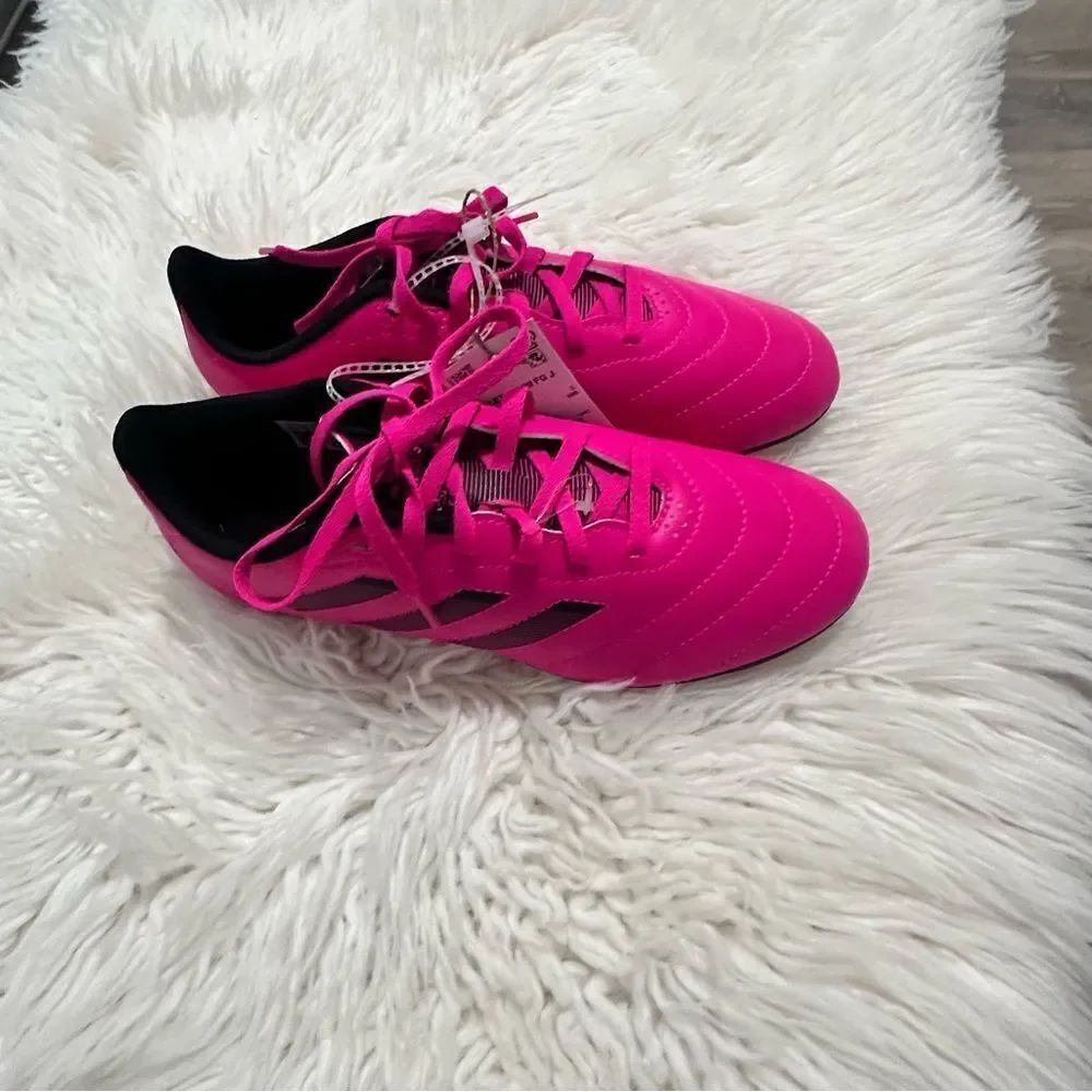 Adidas Kids' Vibrant Pink Athletic Shoes